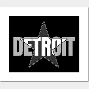 Detroit Black Star Posters and Art